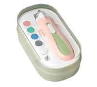 Coupe-ongles électrique intelligent pour bébés - Coupe-ongles électrique | pour bébés | Coupe-ongles rechargeable pour bébé avec couvercle anti-poussière, lime à ongles automatique avec lumière LED