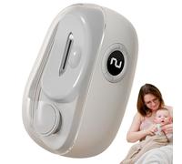 Coupe-Ongles Électrique | Manucure des Ongles d'Orteil Rechargeable par USB - Avec LED, 3 Vitesses et Récupération de Coupures pour Soins des Personnes Âgées, Bébés, Voyage et Maison