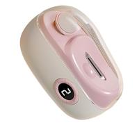 Coupe-Ongles Électrique - Manucure des Ongles d'Orteil Rechargeable par USB,Coupe-Ongles LED Silencieux à 3 Vitesses avec Rangement Intégré pour les Déchets pour Bébés, Personnes Âgées et