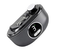 Coupe-ongles électrique - Modèle portable LED à 3 vitesses - Tondeuse automatique pour ongles, pour adultes, hommes, femmes, étudiants, maison et utilisation intérieure