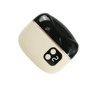 Coupe-ongles électrique - Outil de coupe de lumière LED, cutter avancé, équipement de toilettage automatique, soin de précision, finition propre | ongles simples à domicile, voyage, pédicure