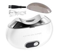 Coupe-ongles électrique portable, portable, rechargeable, affichage numérique LCD, outil de manucure réglable avec 3 vitesses et lumière pour personnes âgées