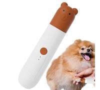 Coupe-ongles électrique pour chien avec lumière LED | Outil de toilettage professionnel lisse pour animaux de compagnie, lapins, chiens