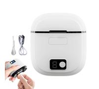 Coupe-ongles électrique pour les personnes âgées - Coupe-ongles automatique rechargeable type C avec lumière LED et vitesses, limes à ongles électriques - Pour les personnes âgées, les jeunes et les