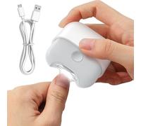 Coupe-ongles électrique pour ongles du pied - Faible bruit, lumière LED, précision et prise en main facile - Coupe-ongles électrique pour pieds, Für Haus, Küche, Innenbereich, Fliesenboden und Familie