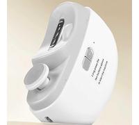 Coupe-ongles électrique pour personnes âgées, coupe-ongles automatique et polisseuse 2 en 1, coupe-ongles intelligent avec lumière LED, tondeuse à ongles automatique rechargeable de sécurité pour