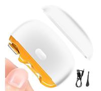 Coupe-ongles électrique pour personnes âgées, lumières LED, 2 vitesses, tête d'affûtage sûre, rechargeable par USB, coupe-ongles automatique, pour femmes, hommes, , personnes âgées, parents