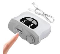 Coupe-Ongles Électrique pour Pieds | Polisseur Automatique pour Ongles des Mains - Coupe-Ongles Polisseur à LED avec Réglage de 3 Vitesses et Stockage des Rognures pour Soins des Bébés, Seniors et Man