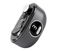 Coupe-Ongles Électrique pour Pieds | Tailleur de Sécurité à Double Lame | Avec Stockage Des Rognures, Affichage 3 Vitesses, Taille-Ongles Électrique Pour Adultes - Pour Femmes, Soin Des Pieds Et