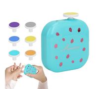 Coupe-ongles électrique rechargeable pour bébé - Outil de soin des ongles des doigts à deux vitesses pour les âges, les trajets en voiture, la maternelle