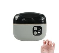 Coupe-Ongles Électrique - Repousse-Cuticules avec Lumière LED | Coupe-Ongles Électrique Auto avec Bac à Récupération pour Pieds | Pour Voyage Manucure Pédicure Ongles Incarnés Femmes Bébés