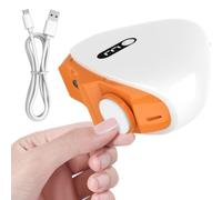 Coupe-ongles électrique - Tondeuse automatique rechargeable par USB, coupe-ongles à lumière LED, outil de toilettage de précision à trois vitesses | Accueil Voyage Bébé Adultes Seniors Soignan
