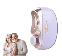 Coupe Ongles éLectrique,Tondeuse Pour Seniors,Avec LumièRe Led,2 Vitesses,Convient Aux BéBéS,Aux Personnes âGéEs Et Adultes Souffrant D'Arthrite Ou De DéFicience Visuelle(Purple)