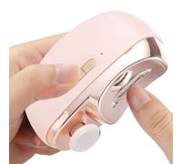 Coupe-ongles électriques,Coupe-ongles électrique éclairé à deux vitesses - Fournitures de soins des ongles de bébé pour hôtel, maison, avion, école, voiture, métro Zankie