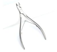 Coupe-ongles en acier inoxydable, 2 pièces, argenté, BH01