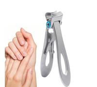Coupe-ongles en acier inoxydable - Pince robuste en acier inoxydable à large ouverture de la mâchoire - Coupe-ongles de Précision | pour femmes, seniors, manucure, pédicure, maison, salon, voyage