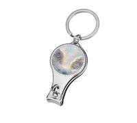 Coupe-ongles en forme d'ailes d'ange douces sur nuages enneigés - Coupe-ongles professionnel - Coupe-ongles - Coupe-cuticules pour homme et femme