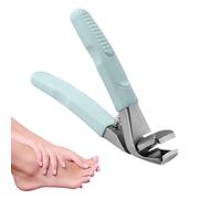Coupe-ongles épais - Coupe-ongles des pieds avec manche long et large ouverture | Outil robuste avec tête coudée anti-éclaboussures, idéal pour les ongles des pieds et des mains, facile