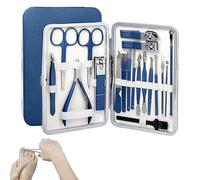 Coupe-ongles et outil de beauté, outils de soin des ongles | Kit de toilettage ciseaux à ongles 19 en 1,Ensemble portatif d'outils de beauté, Kit de manucure et pédicure, Kits de toilettage profession