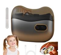 Coupe-Ongles Et Polisseur Électriqu 2-En-1, Coupe Ongle Electrique Avec Lumière Led, Lime A Ongle Electrique Bebe, 2 Vitesses, Silencieux En Marche, Rangement Auto Des Éclats, Convient À Tous (C)
