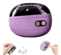 Coupe-ongles et polisseuse électrique intelligente 2 en 1 avec lumièreLED，A | Coupe-ongles et polisseuse électrique intelligente rechargeable avec fonctions de limage de polissage lumière LED et sécurité
