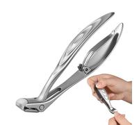 Coupe-ongles | Grande ouverture, grande taille - ciseaux de pédicure - Coupe-ongles des pieds incurvé, anti-éclaboussures - Pour hommes adultes maison voyages travail résidence