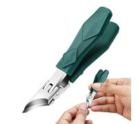 Coupe-Ongles Incarnés | Design Ergonomique Biseauté Anti-Éclaboussures pour Coupe Précise | Pince à Ongles pour Femmes, Personnes Âgées & Salon
