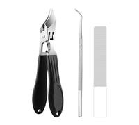 Coupe-Ongles Incliné | Coupe-Ongles en Acier Inoxydable,Dispositif Portable Anti-Éclaboussure pour Couper et Soigner les Ongles de Main pour Hommes Femmes Seniors Maison Voyage Salon