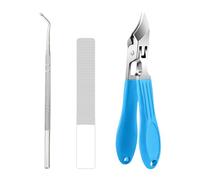 Coupe-Ongles Incliné - Coupe-Ongles Pied Inoxydable - Dispositif Portable Anti-Éclaboussure pour Couper et Soigner les Ongles de Main pour Hommes Femmes Seniors Maison Voyage Salon