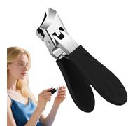 Coupe-ongles incurvés pour ongles du pied | Coupe-ongles avec large anti-éclaboussures - Coupe-ongles pour soins personnels, maison, voyage, homme, femme, enfants et personnes âgées
