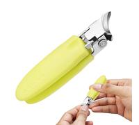 Coupe-ongles incurvés - Pour ongles incarnés avec design incliné - Pointes larges en acier inoxydable biseauté pour soins des pieds unisexe adulte et voyage