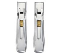 Coupe-ongles innovant en acier inoxydable à ouverture large pour couper les ongles