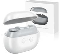 Coupe-ongles intelligent Fanyil EasyClip, coupe-ongles intelligent Yosody EasyClip, lumière LED, rangement et polissage des ongles(White)
