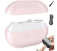 Coupe-ongles Intelligent Fanyil/pubyfun/vueeze Easyclip Pour Seniors, électrique Adultes Amélioré (2025), Automatique Rechargeable Par Usb, à Clip Lumineux En Acier Inoxydable(Pink)