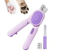 Coupe-ongles LED Pour Animaux De Compagnie - Tondeuse Détecteur De Lignée, Outil De Meulage Électrique, Coupe-ongles 2 En 1 | Dispositif De Soin Des Griffes Sûr Pour L'entretien Des Pattes De Chien Et