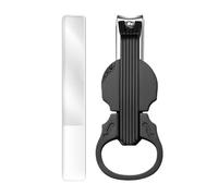 Coupe-ongles Loupe, Pince À Ongles Pour Seniors Prévenant Les Ongles Incarnés - Outils De Coupe En Forme De Violon Avec Lime En Verre Nano, Pouvant Servir D'ouvre-bouteille
