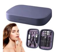 Coupe-ongles | Manucure et Pédicure avec étui portable | Coupe-ongles et tondeuse pour doigts et pieds | pour femmes adultes âgées Adolescentes Sénior Voyage de travail
