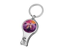 Coupe-ongles moderne à deux ours pour couple - Coupe-ongles professionnel - Coupe-ongles - Coupe-cuticules pour homme et femme