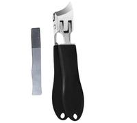 Coupe-ongles obliques - Coupe-ongles coudé, portable - Coupe-ongles incurvé - Coupe-ongles avec large ouverture de mâchoire - Coupe-ongles multifonction pour manucure, pédicure et pédicure