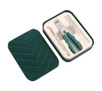 Coupe-Ongles,Outil de Soin des Ongles Biseauté avec Lime et Cuillère | à Large Embout Anti-Éclaboussures pour Salon, Maison et Voyage