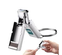 Coupe-Ongles Pliable - Outil De Manucure Pliant Et Compact Pour Les Ongles,Mini Coupe-Ongles Pliable Avec Anneau Porte-Clés,Pour Adultes Seniors Hommes Aidants Femmes Personnes Âgées