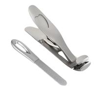 Coupe-ongles podologue pour ongles épais - Coupe-ongles ergonomique pour ongles épais | Coupe-ongles avec ouverture de mâchoire large | Coupe-ongles à tête inclinée pour personnes âgées | Paire de