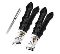 Coupe-ongles pour adultes,Coupe-pédicure à large sortie avec protection contre les éclaboussures | Coupe-ongles - Pour les personnes âgées, les hommes, les femmes, les adolescents, les voyages, la