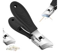 Coupe-ongles pour adultes - Prise en main confortable et résistante - Coupe ongles avec ouverture large - Pour homme, femme, adultes et en famille