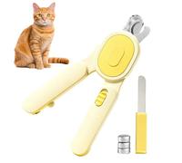 Coupe-ongles pour animaux de compagnie - Coupe-ongles avec détecteur de lignes de sang à LED, broyeur électrique, coupe de toilettage 2 en 1 | dispositif sûr pour le soin des griffes P