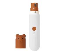 Coupe-ongles pour chat - 13 x 3 cm rechargeable pour chien | Broyeur à ongles électrique avec lumière LED | Outil de toilettage professionnel ABS | Coupe-ongles lisse et puissant pour lapins, animaux