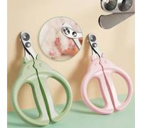 Coupe-ongles pour chat professionnel avec garde et trou rond anti-saignement - parfait pour les chats de toutes tailles et races Taille Unique,rose,1 pièce Mon voisin rose à un seul trou,Lime à ongles