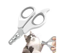 Coupe-ongles pour chats | Ciseaux à griffes pour animaux de compagnie, double trou | Pour la maison, les voyages, l'intérieur et l'extérieur, le camping, le toilettage vétérinaire, chats et chiens