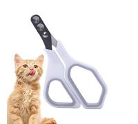 Coupe-ongles pour chats d'intérieur : coupe-ongles pour chats, dites adieu à la lutte avec les griffes de votre chat avec coupe-ongles en acier inoxydable, coupe-ongles pour chats
