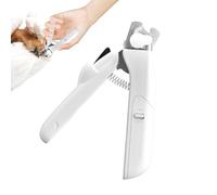 Coupe-ongles pour chiens,Accessoires pour animaux de compagnie en acier inoxydable avec lumières LED | Tondeuse à ongles pour chiots,Pour l'entretien des pattes et des griffes, à la maison, à